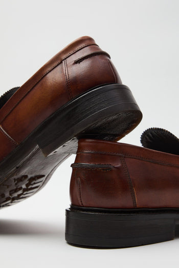 Mocassino Cuoio Uomo - 3