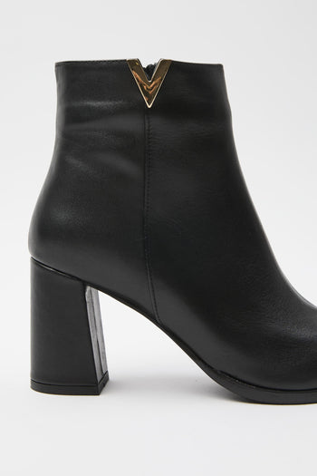 Stivaletto Nero Donna - 4