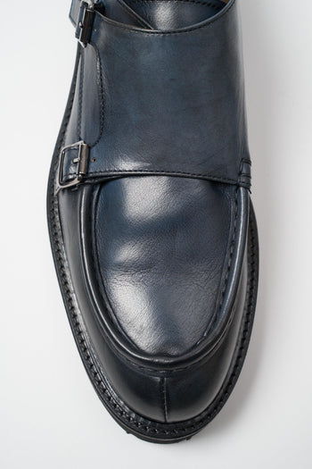 Mocassino Blu Uomo - 4