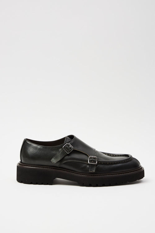 Mocassino Verde Bosco Uomo