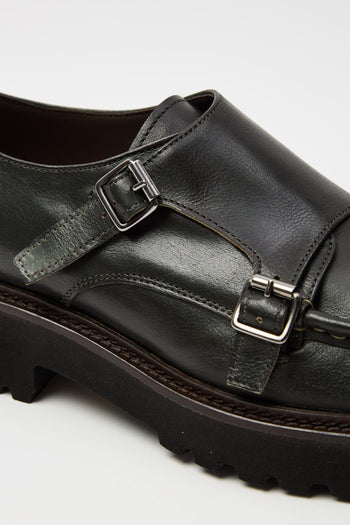 Mocassino Verde Bosco Uomo - 3