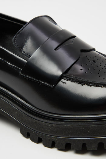 Mocassino Nero Donna - 4