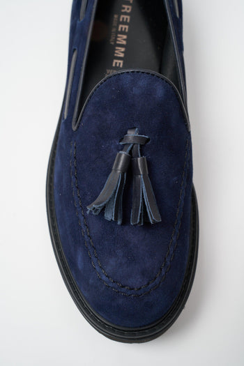 Mocassino Blu Donna - 3