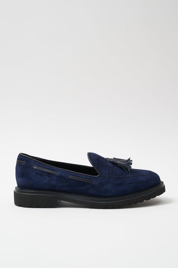 Mocassino Blu Donna - 4