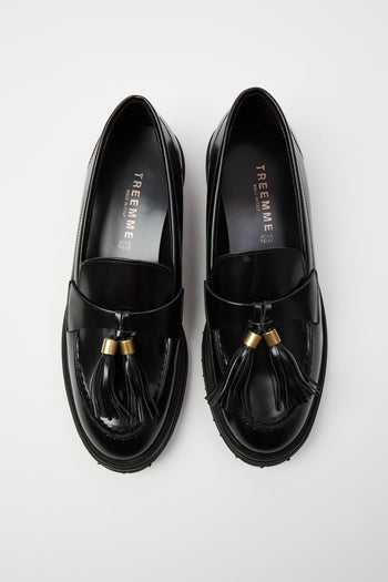 Mocassino Nero Donna - 8