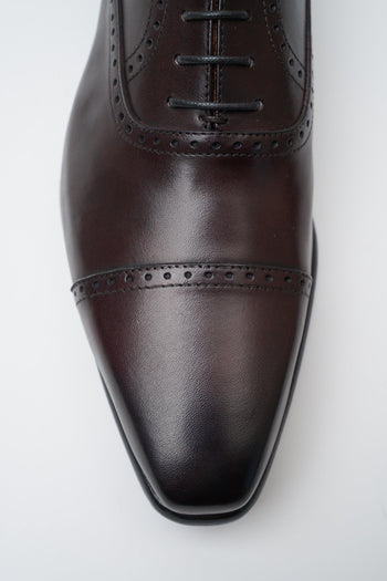 Stringata Oxblood Uomo - 4