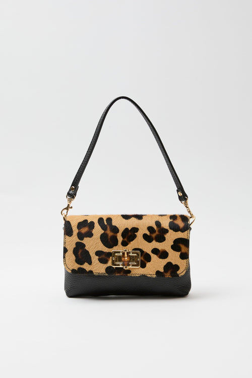 Borsa Nero/leopardato Donna