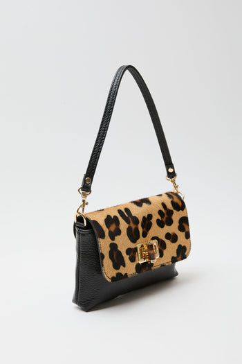Borsa Nero/leopardato Donna - 3