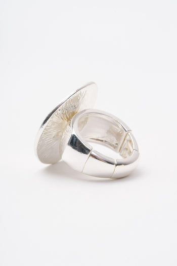 Anelli Argento Oro Bottone Donna - 2