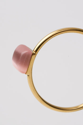 Anelli Oro Rosa Quadrato Donna - 3