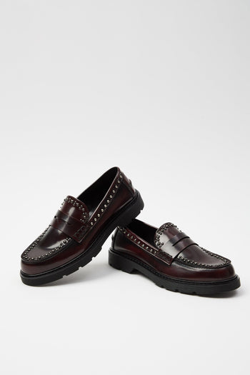 Mocassino Bordeaux Donna - 4