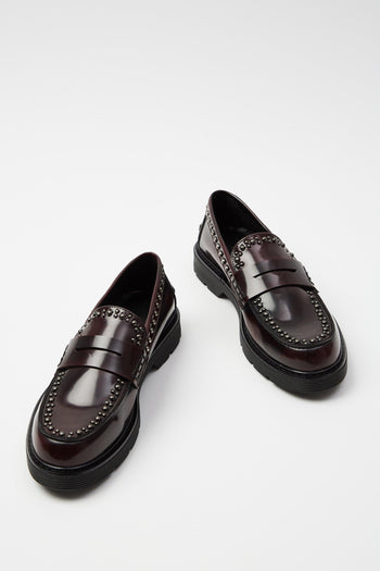 Mocassino Bordeaux Donna - 7