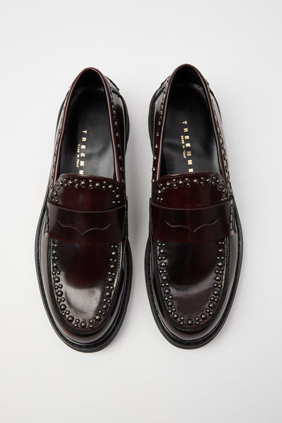 Mocassino Bordeaux Donna