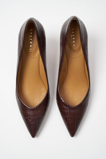 Décolleté Marrone Donna - 3