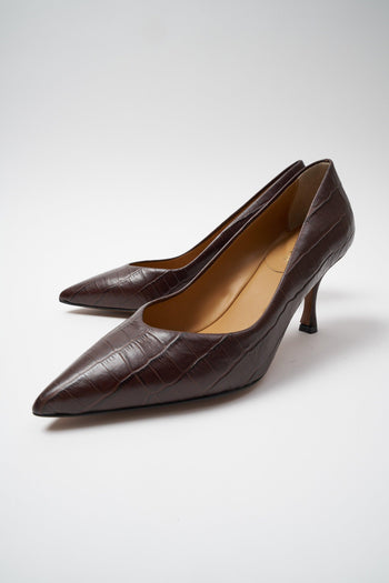 Décolleté Marrone Donna - 6