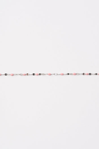 Bracciali Argento+rosa Donna - 3