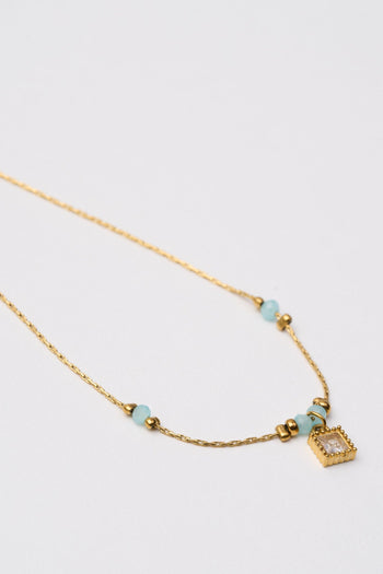 Bracciali Oro+acquamarina Donna - 2