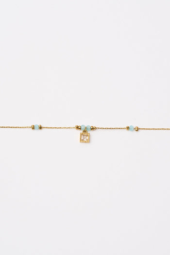 Bracciali Oro+acquamarina Donna - 3