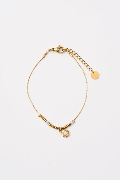 Bracciali Oro+bianco Donna