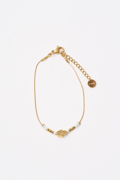 Bracciali Oro+bianco Donna