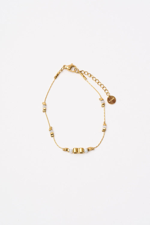 Bracciali Oro+bianco Donna