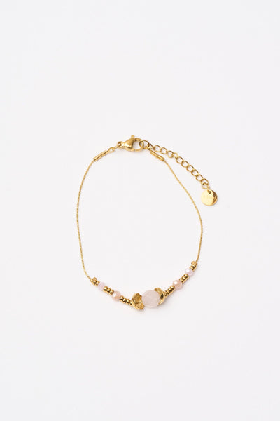 Bracciali Oro+rosa Donna