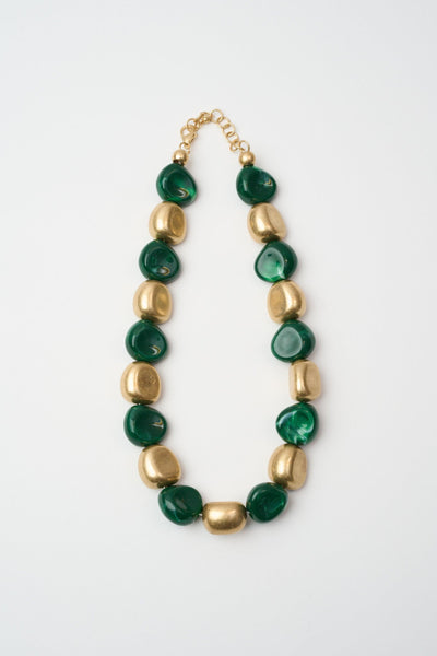 Collane Oro+verde Donna