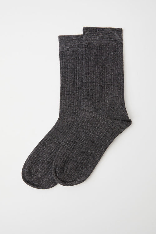 Calzini Grigio Scuro Donna