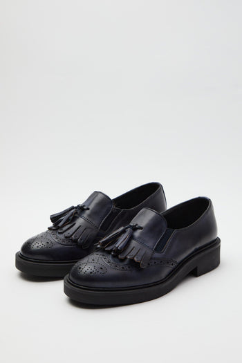 Mocassino Blu Donna - 3