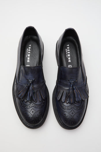 Mocassino Blu Donna - 6