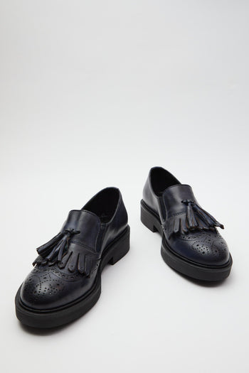 Mocassino Blu Donna - 7