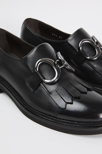 Mocassino Nero Donna - 4