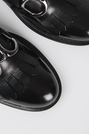 Mocassino Nero Donna - 5