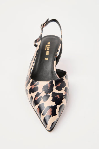 Slingback Leopardato Donna - 4