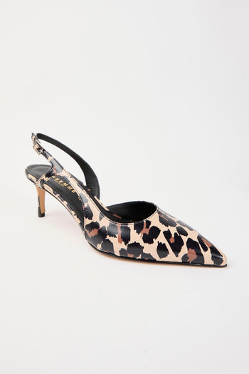 Slingback Leopardato Donna - 6