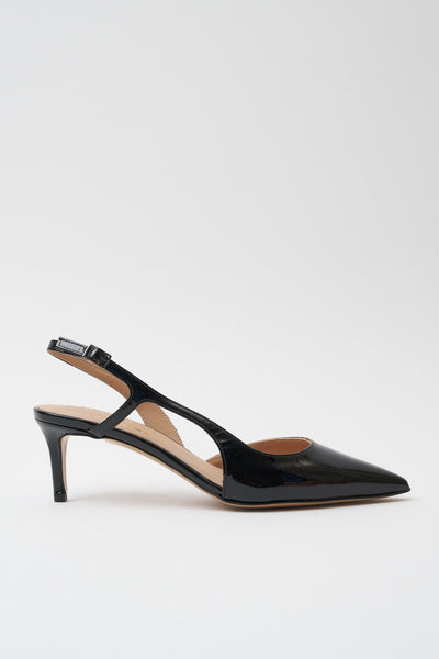 Slingback Nero Donna