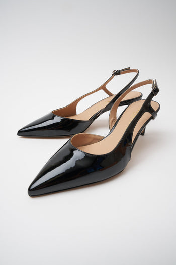 Slingback Nero Donna - 7