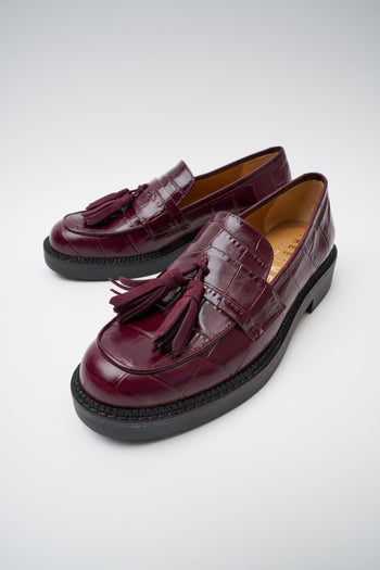 Mocassino Bordeaux Donna - 5