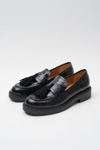 Mocassino Nero Donna - 2