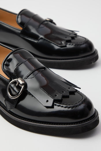 Mocassino Nero Donna - 5