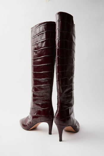 Stivale Bordeaux Donna - 7