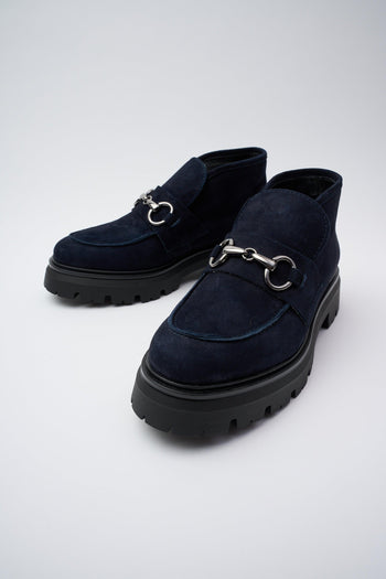 Stivaletto Blu Donna - 5