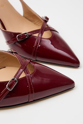 Slingback Bordeaux Donna - 5