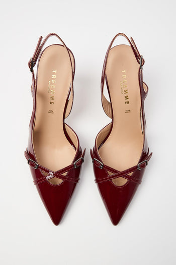 Slingback Bordeaux Donna - 7