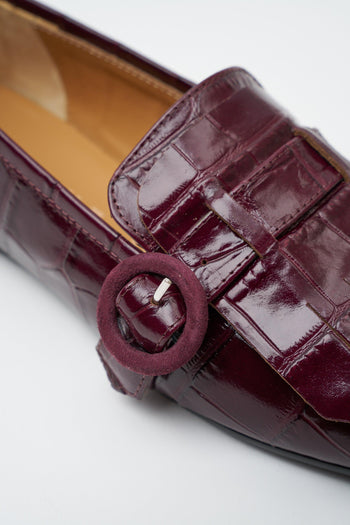 Mocassino Bordeaux Donna - 4