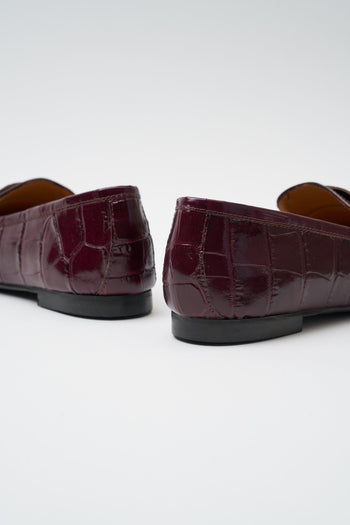 Mocassino Bordeaux Donna - 5