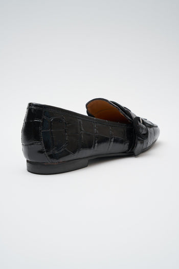 Mocassino Nero Donna - 4