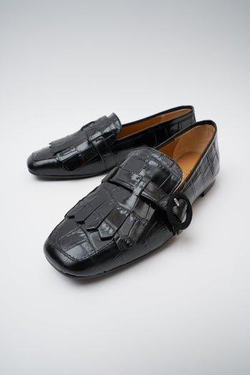 Mocassino Nero Donna - 5