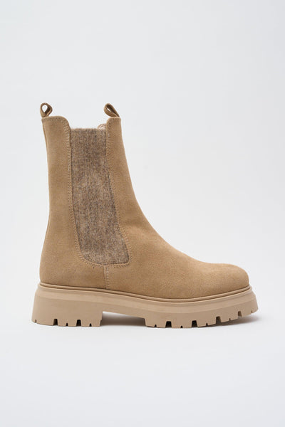 Stivaletto Camel Donna