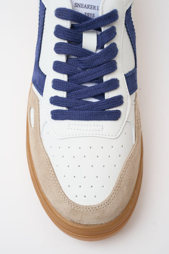 Sneaker Azul Uomo - 3
